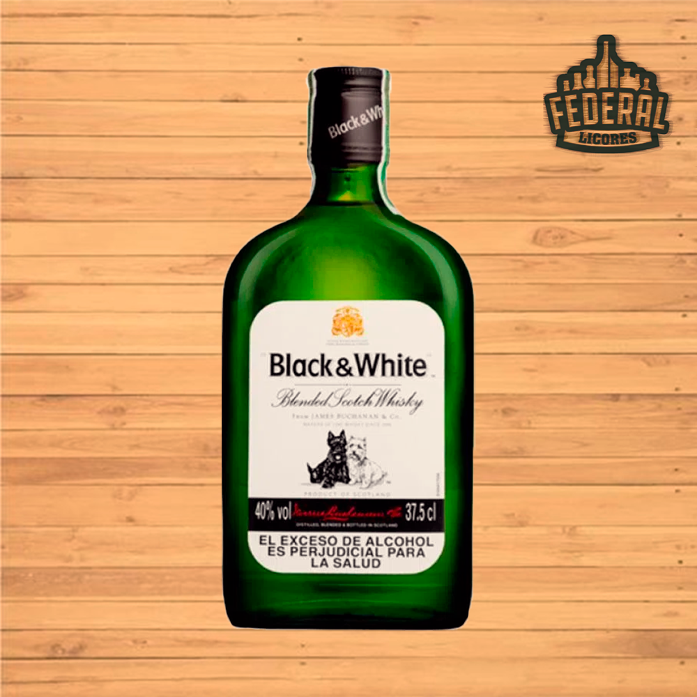 BLACK & WHITE 375 ML