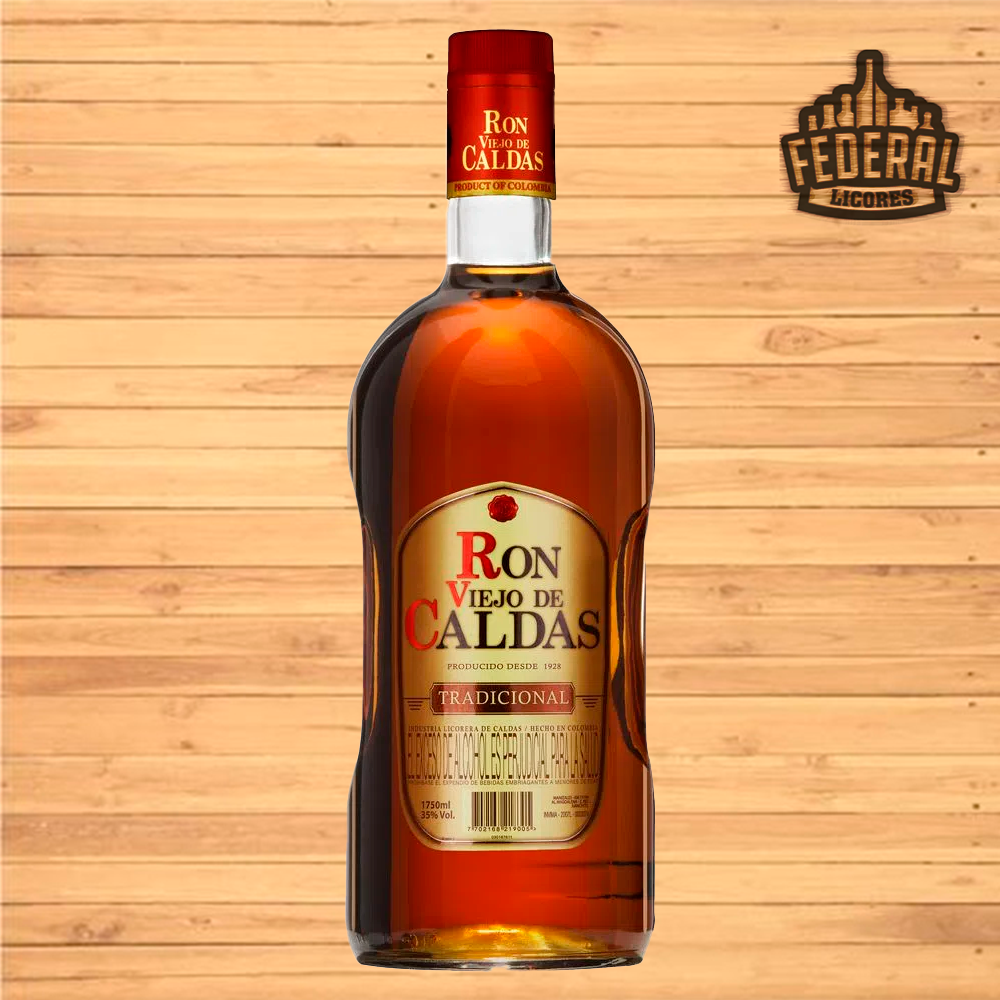 RON VIEJO DE CALDAS 3 AÑOS 1750 ML