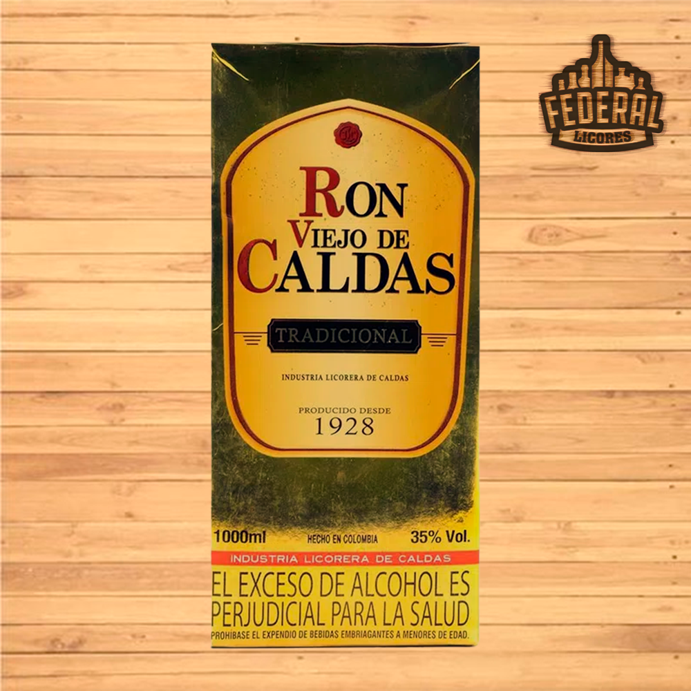 RON VIEJO DE CALDAS 3 AÑOS 1 LT TETRA