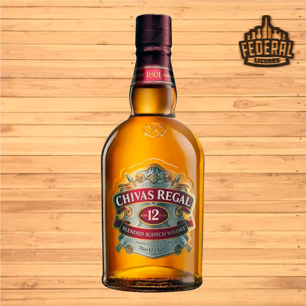 CHIVAS 12 AÑOS 750 ML