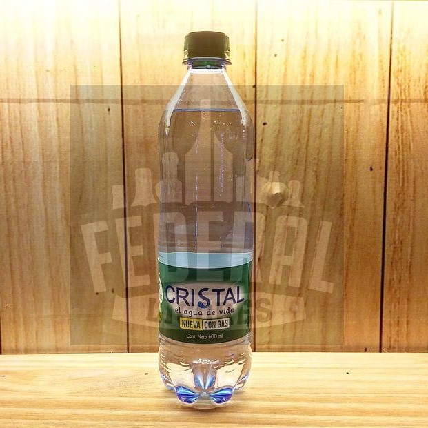 AGUA CRISTAL GAS 600 ML