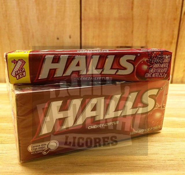 HALLS BARRA CEREZA