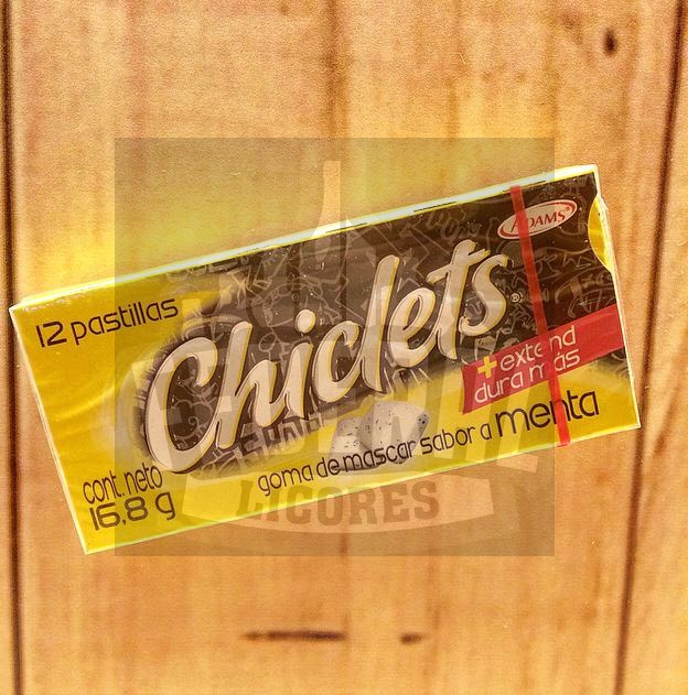CHICLETS ADAMS MENTA
