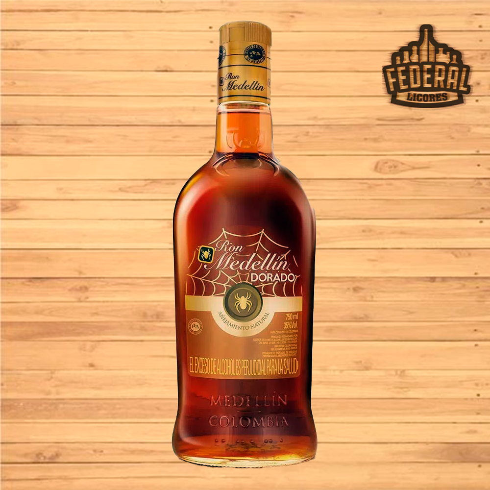 RON MEDELLIN DORADO 750 ML